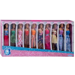 Fashion Poppenset, Set van 10