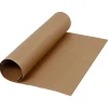 Faux Leather Papier Donkerbruin, 1mtr.