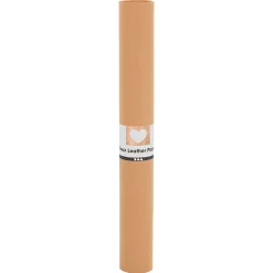 Faux Leather Papier Lichtbruin, 1mtr.