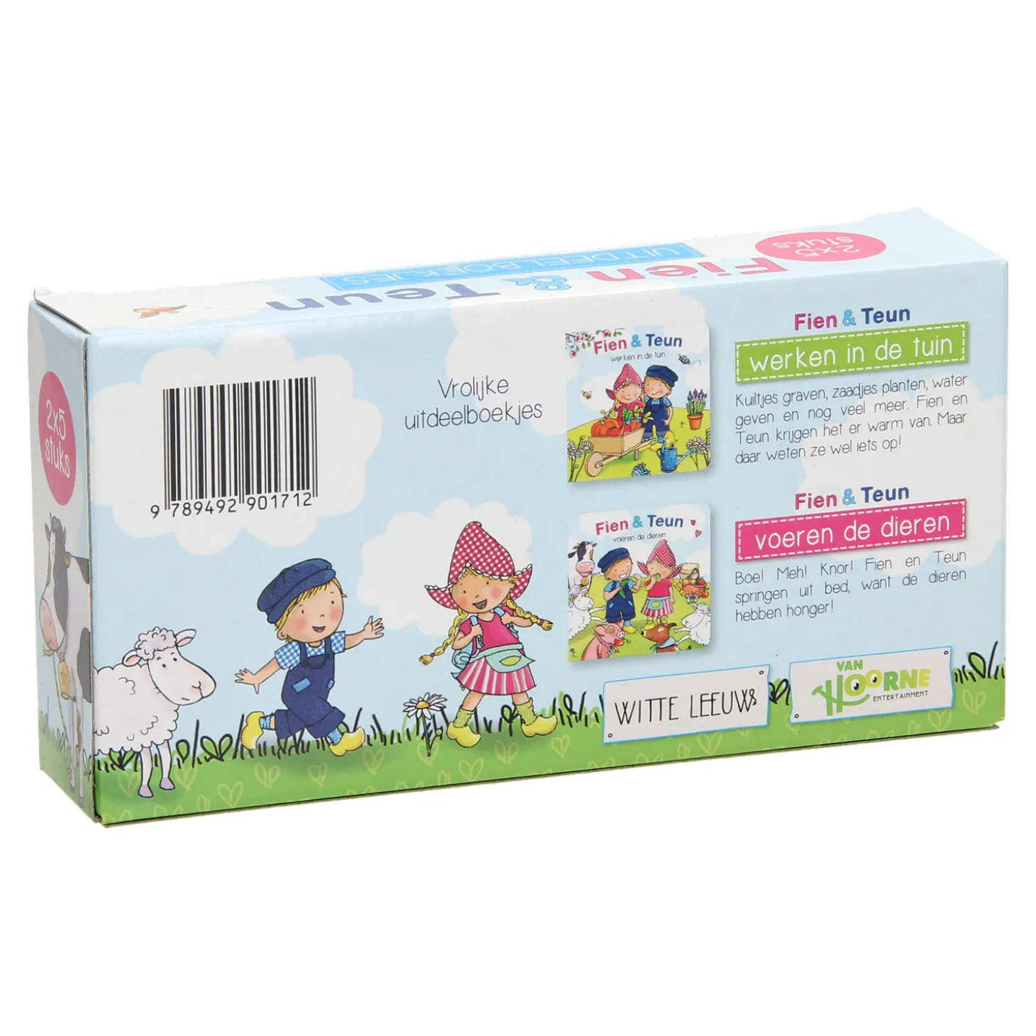 Fien & Teun Uitdeelboekjes, 10st.