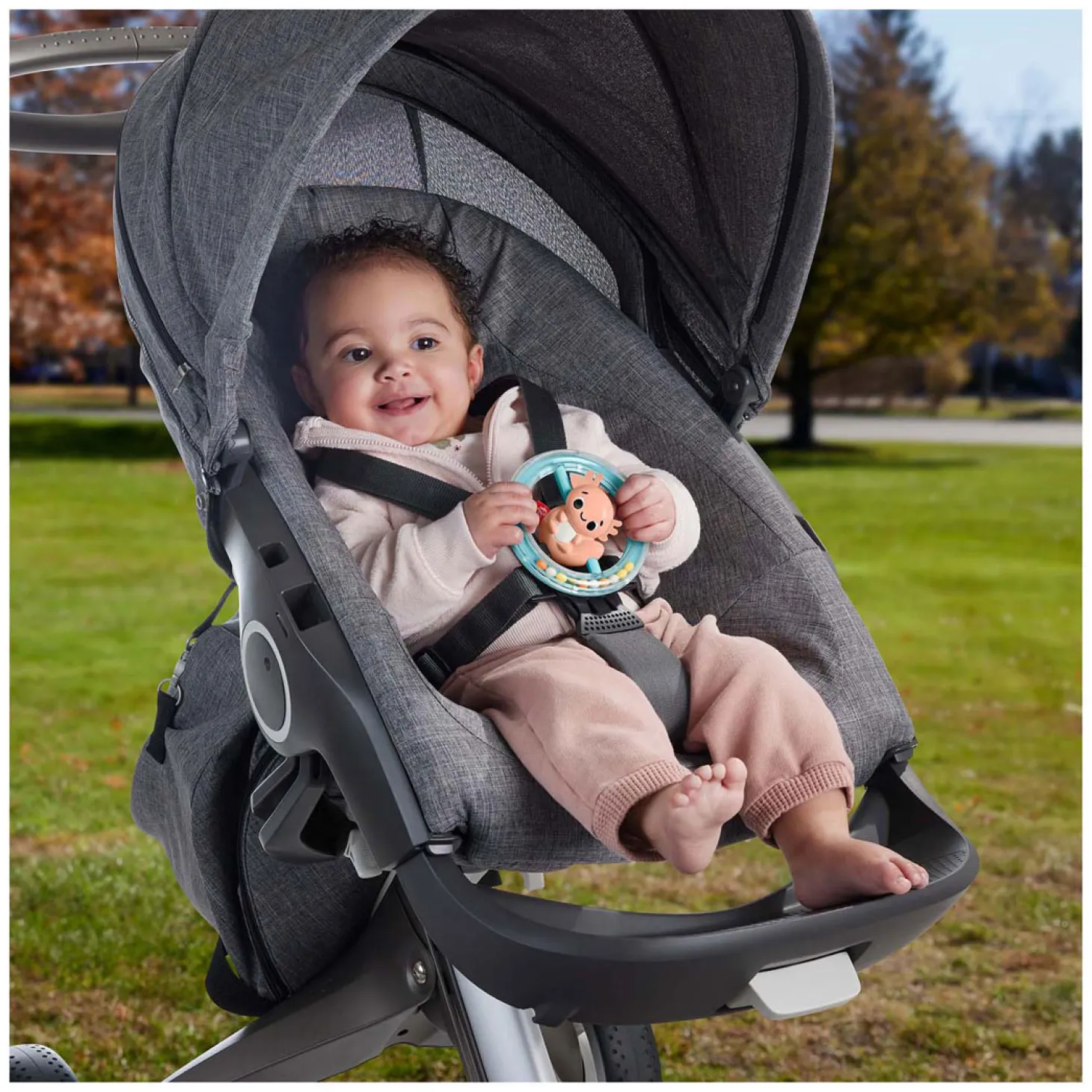 Fisher Price Bijt Rammelaar Axeloth