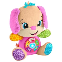 Fisher Price Zusje Puppy Knuffel met Geluid