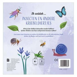 Flapjesboek - Ik ontdek insecten en andere kriebeldiertjes
