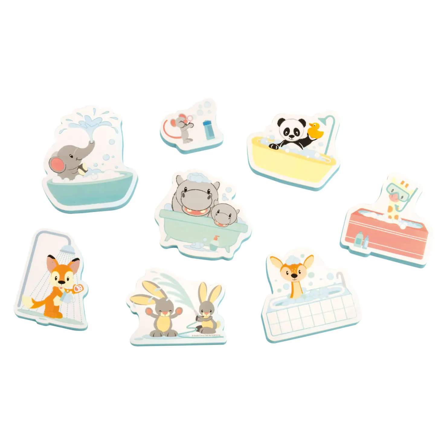 Foam Badfiguren Dieren Vriendjes