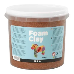 Foam Clay - Bruin, 560gr.