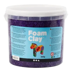 Foam Clay - Paars, 560gr.