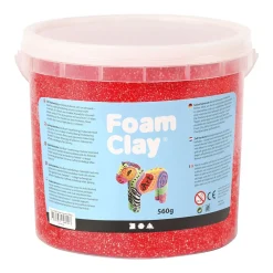 Foam Clay - Rood, 560gr.