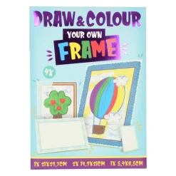 Fotolijstjes Tekenen & Kleuren, 4 stuks