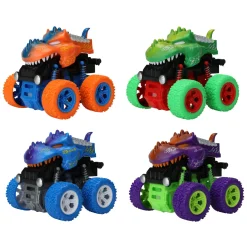 Frictie Monstertruck Dino 11cm