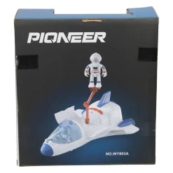 Frictie Ruimte Spaceshuttle met Licht en Geluid