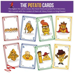 Fried Potatoes Card Game Deep Fried edition (Engelstalig)