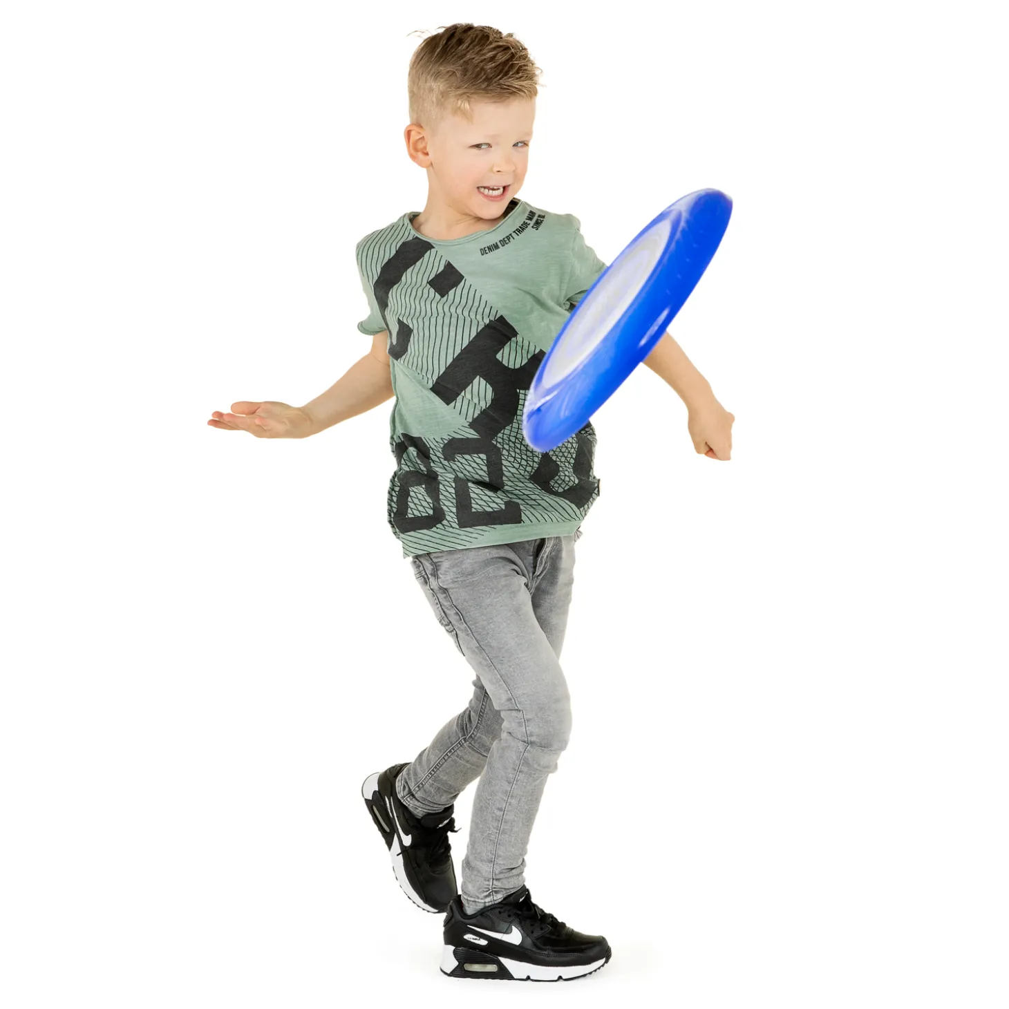 Frisbee Kleur, 25cm.