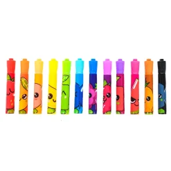 Fruity Squad Stiften Super Brede Punt met Geur, 12st.