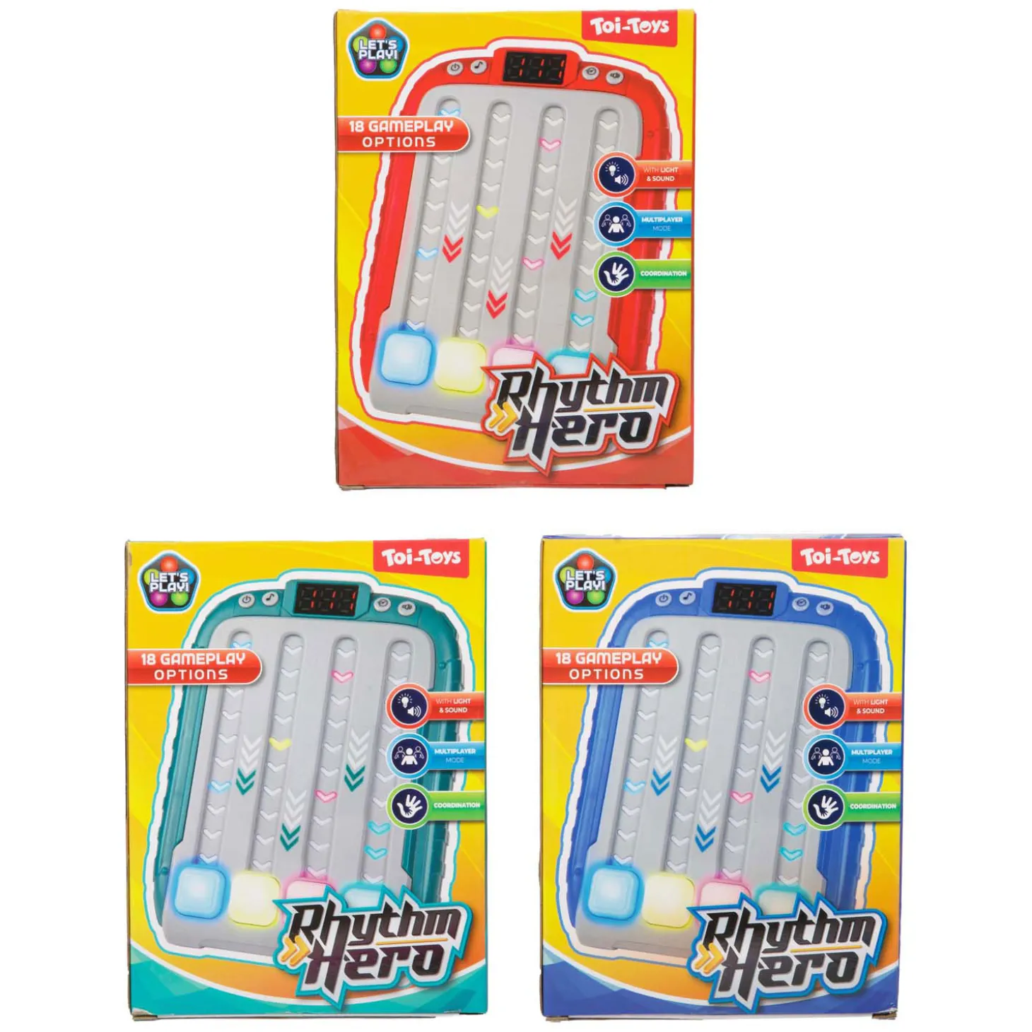 Fun Elektronisch Spel Rhythm Hero met Licht en Geluid
