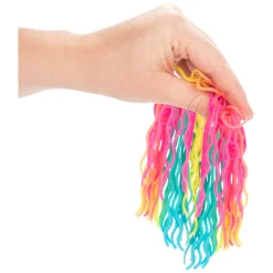 Fun Noodles Curly Super Rekbaar Fidget, 5st.