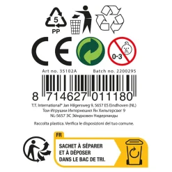 Fun Noodles Curly Super Rekbaar Fidget, 5st.