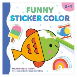 Funny Sticker Color - 2-4 jaar