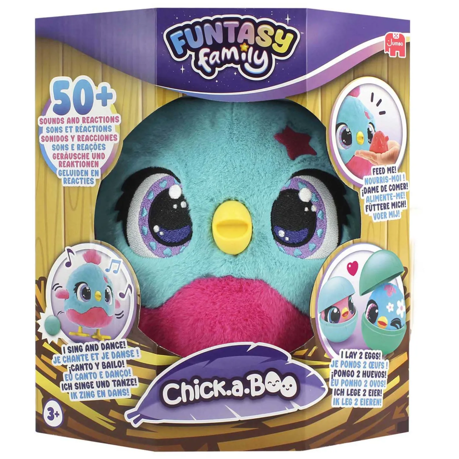 Funtasy Family Chick-A-Boo - Interactieve Knuffel
