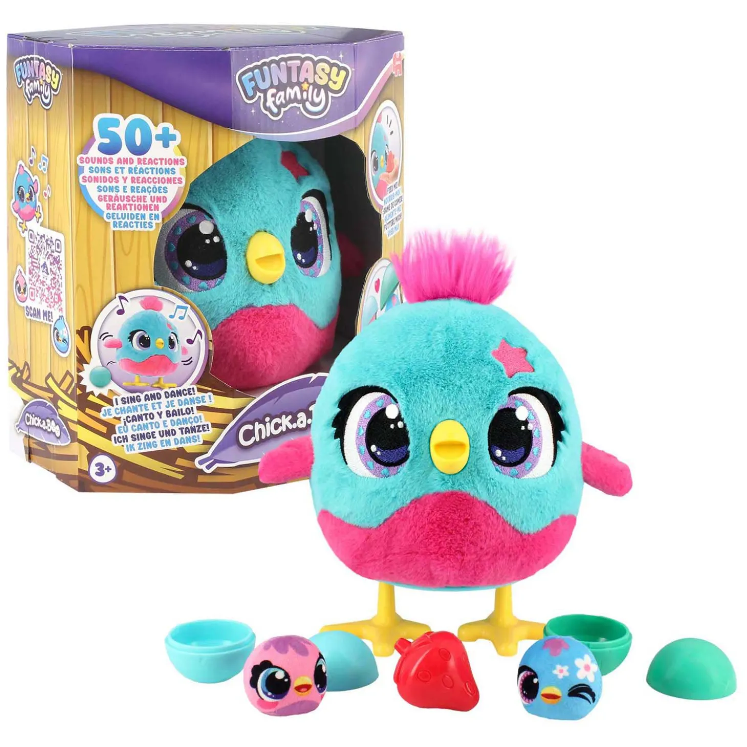 Funtasy Family Chick-A-Boo - Interactieve Knuffel