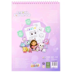 Gabby's Dollhouse Water Verfset Boek - incl Kwast