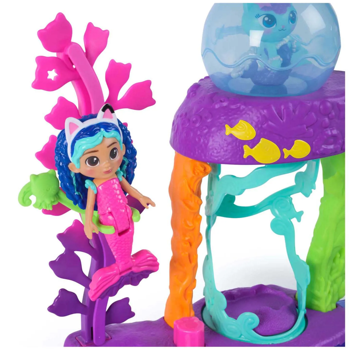 Gabby's Poppenhuis - Meerminkat Aquarium Speelset