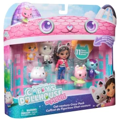 Gabby's Poppenhuis - Speelfigurenset Gabby en 5 Katjes