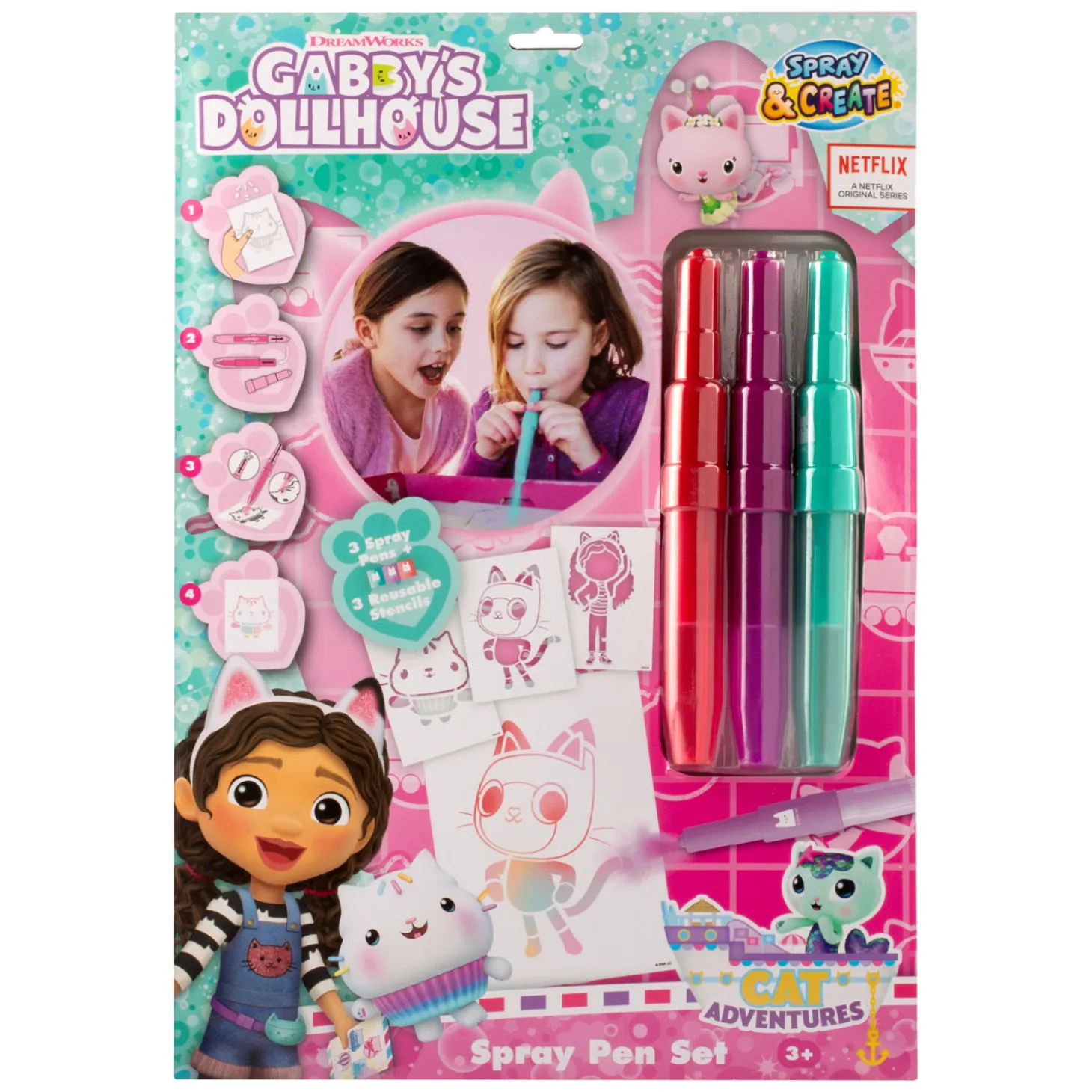 Gabby's Poppenhuis Blaaspennen Set