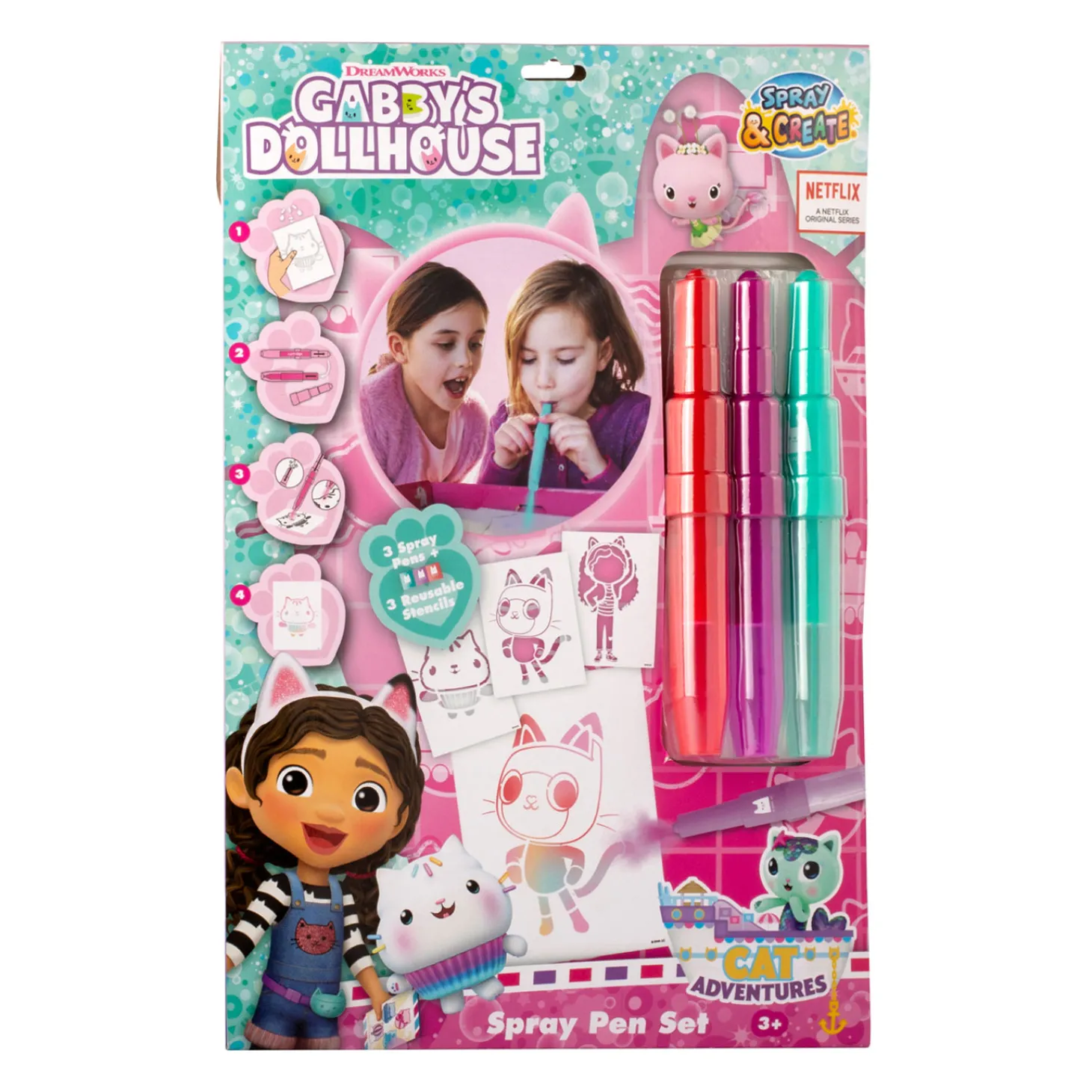 Gabby's Poppenhuis Blaaspennen Set