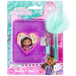 Gabby's Poppenhuis Pluche Dagboek met Pluche Pen