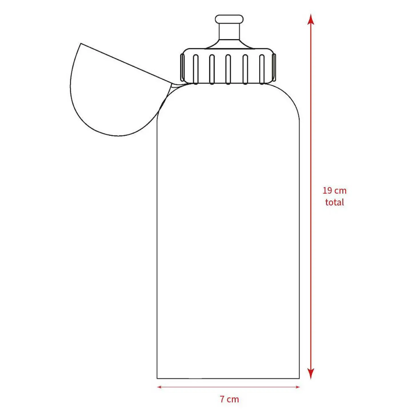 Gabby's Poppenhuis Really Refreshing Drinkfles, 500ml