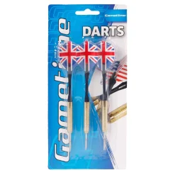 Gametime Brass Plated Metalen Dartpijlen 18g, 3st.