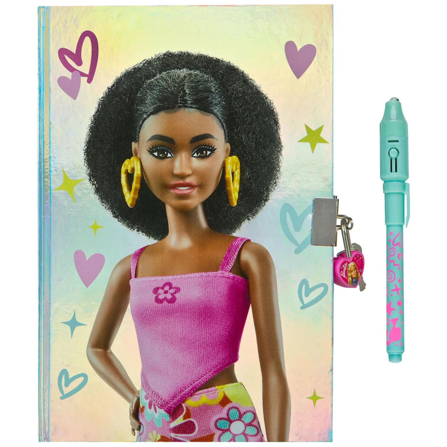 Geheim Dagboek Barbie met UV-pen
