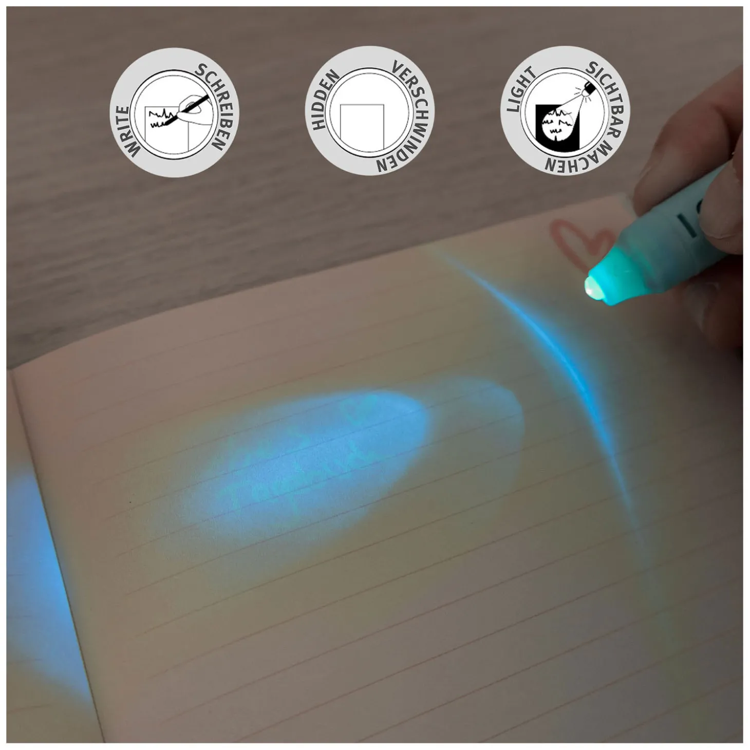 Geheim Dagboek Barbie met UV-pen