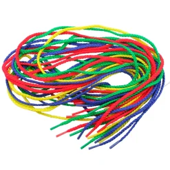 Gekleurde Rijgveters, 24st.