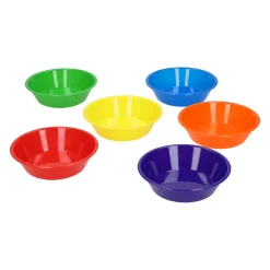 Gekleurde Sorteerbakjes -  6st.