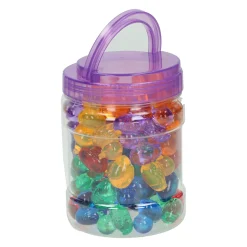 Gekleurde Transparante Speeleendjes - 60st.