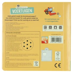 Geluidenboek Voertuigen 6 Geluiden