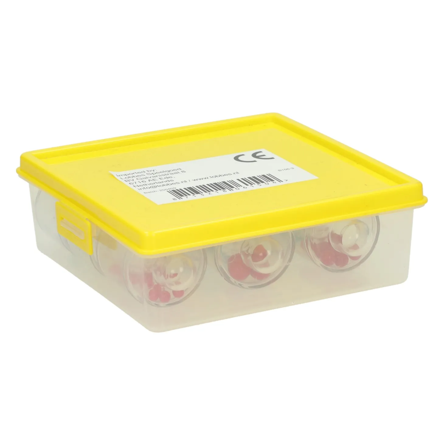 Geluids- en Sorteerblokken met Kralen in 3 Maten - 9dlg