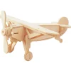 Gepetto's Workshop Houten Bouwpakket 3D - Vliegtuig