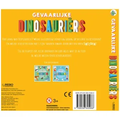 Gevaarlijke Dinosauriers Flapjesboek
