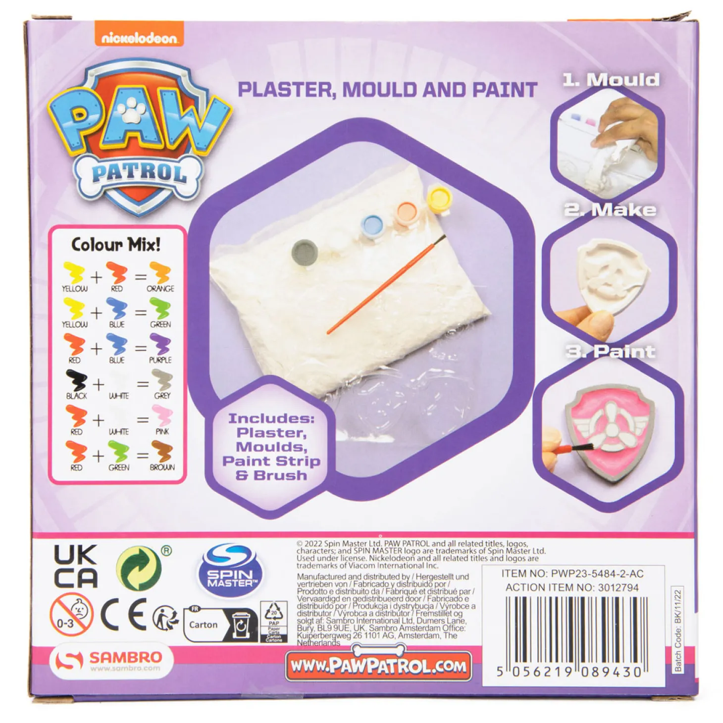 Gips Gieten & Schilderen PAW Patrol