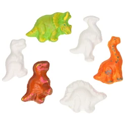 Gips Gieten Glow in the Dark Magneten - Dino's