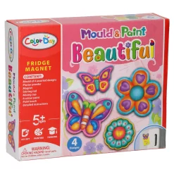 Gips Gieten Magneten - Vlinders & Bloemen