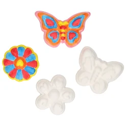 Gips Gieten Magneten - Vlinders & Bloemen