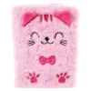 Glamour Fluffy Kat Notitieboek A5 Roze - 80pag.