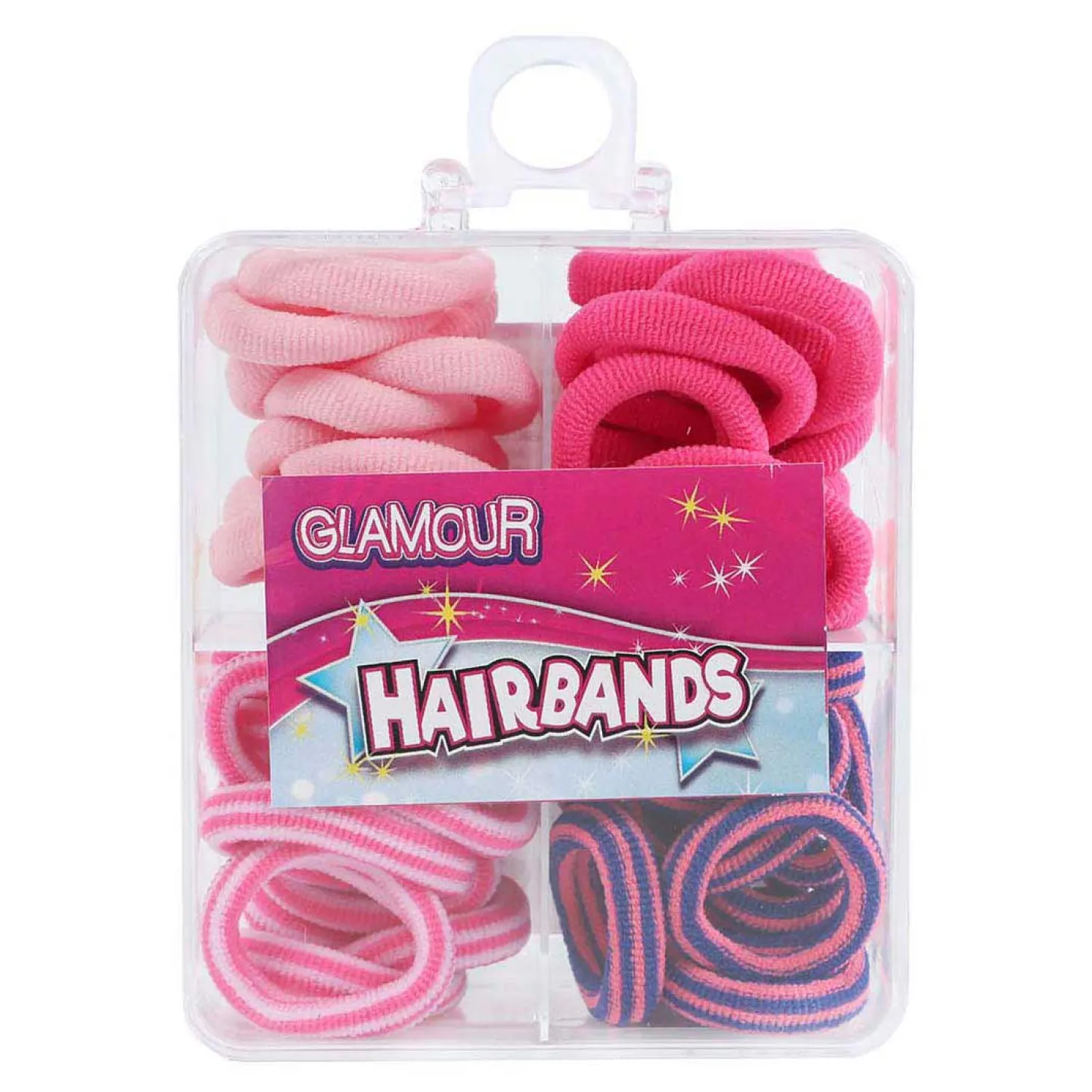 Glamour Haarbandjes - 48st.
