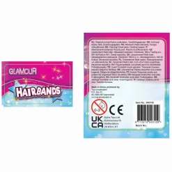 Glamour Haarbandjes - 48st.