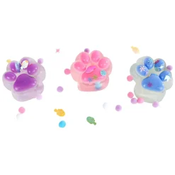 Glamour Squishy Kattenpootje met Glitters