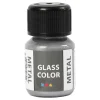Glass Color Metal Verf - Zilver, 30ml
