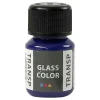Glass Color Transparante Verf - Briliant Blauw, 30ml